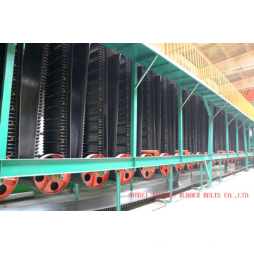 Xe-Sc-800/4+1 Open Leng Sidewall Corrugated Conveyor Belt